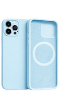 Soft Blue MagSafe case